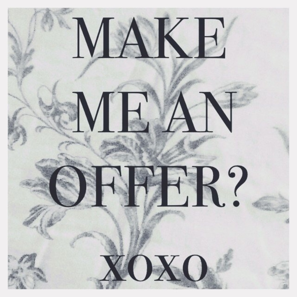 Feel free to make offers on your liked items :)